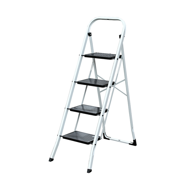 （FG-1001-4-B）Household Folding Steel Ladder (4-Step)