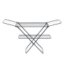 X-type Four-wing Drying Rack（PM-8016A 6860）