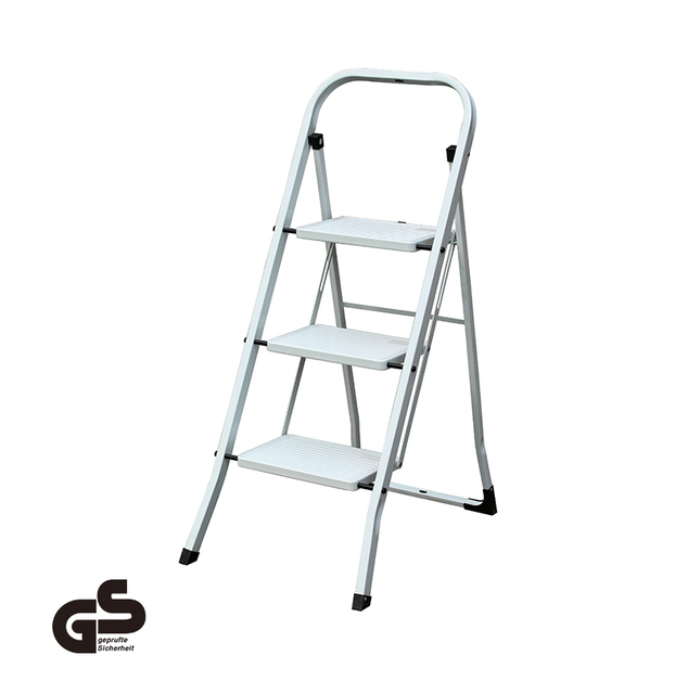 （FG-2001-3）Household Folding Steel Ladder (3-Step)