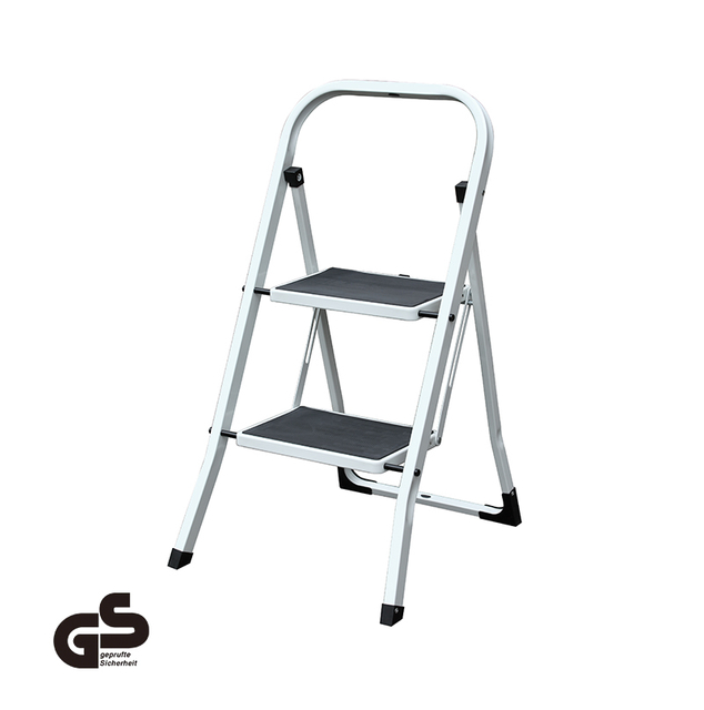 （FG-2001D）Household Folding Steel Ladder (2-Step)