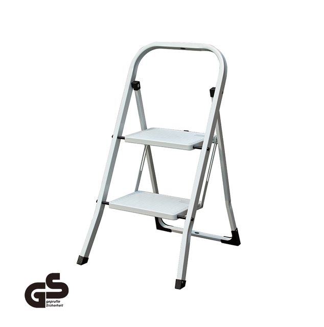 （FG-2001）Household Folding Steel Ladder (2-Step)