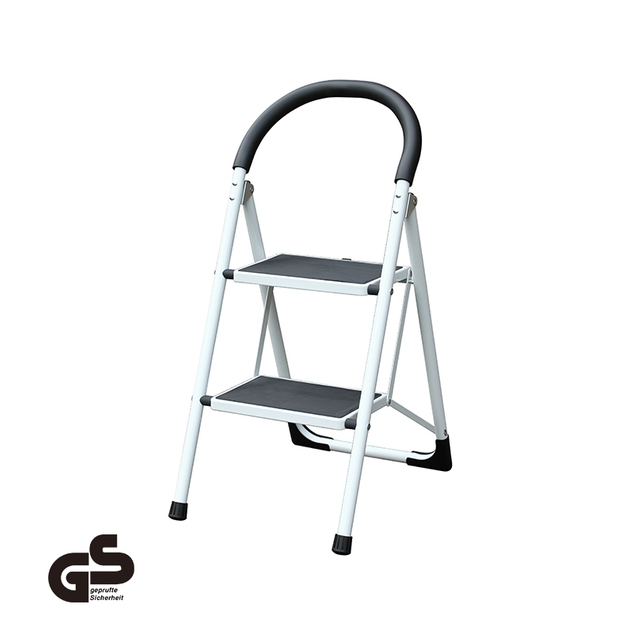 （YG-X001D）Household Folding Steel Ladder (2-Step)