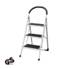 （YG-1002D-3）Household Folding Steel Ladder (3-Step)